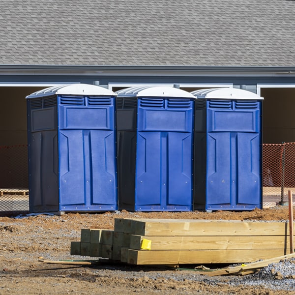 how can i report damages or issues with the porta potties during my rental period in Marcus Hook Pennsylvania